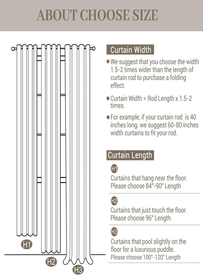 IVAPUPU Pinch Pleated Linen Curtains 84 Inch Length 2 Panels Set, Light Filtering Linen Blend Sheer Drapes Memory Trained Pleated Curtain Back Tab with Hooks Rings for Living Room Bedroom, Natural, W40xL84 - Image 4